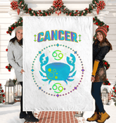 Cancer Sherpa Blanket | Zodiac Series 1 - Beyond T-shirts